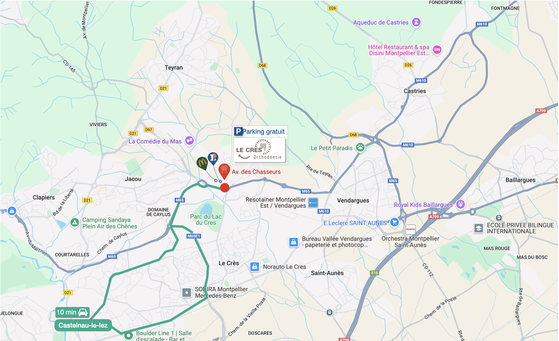 Votre Orthodontiste proche de Castelnau-le-Lez – Cabinet d’Orthodontie Le Crès Orthodontie – Dr Poitou Gladys