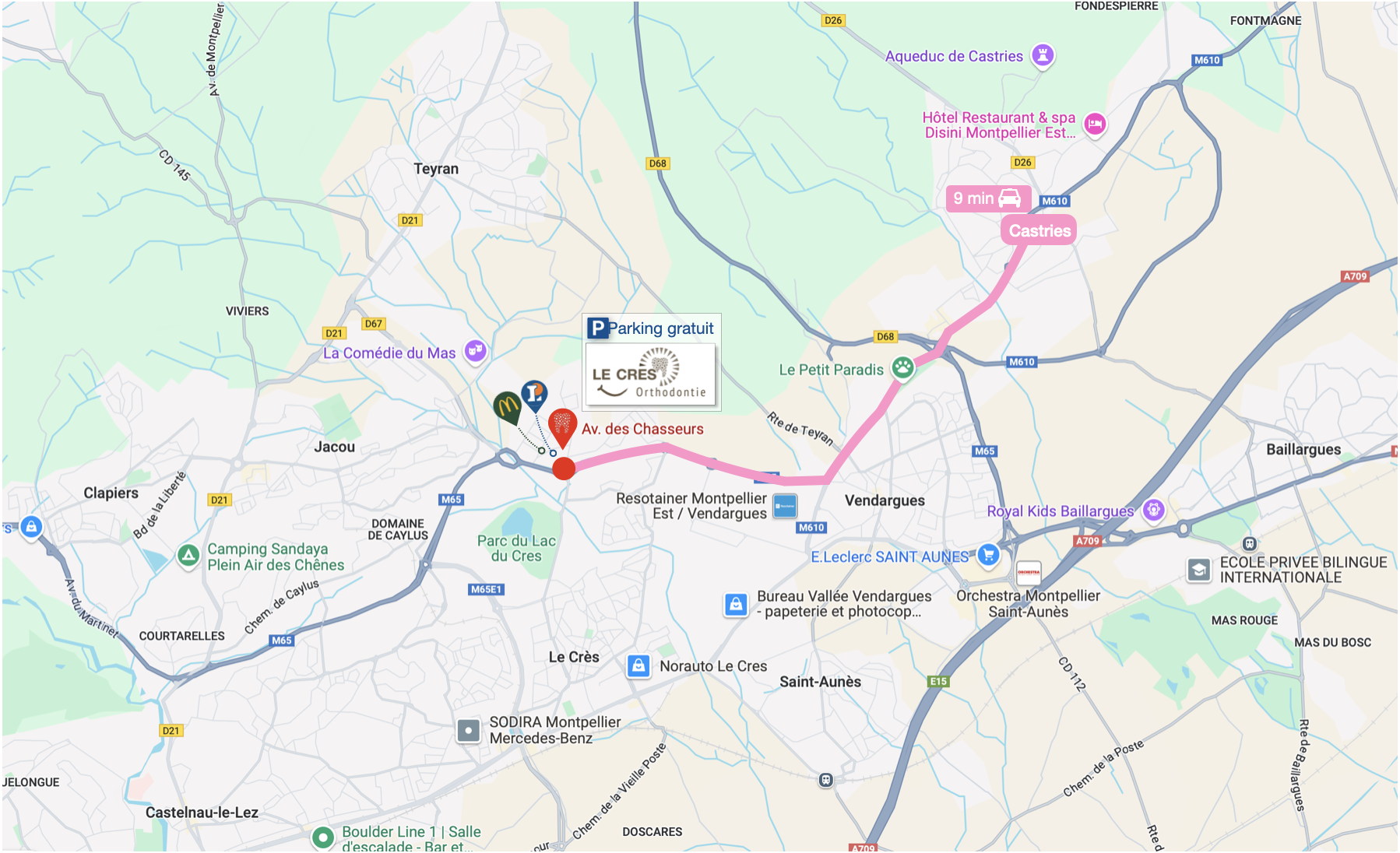 Votre Orthodontiste proche de Castries – Cabinet d’Orthodontie Le Crès Orthodontie – Dr Poitou Gladys