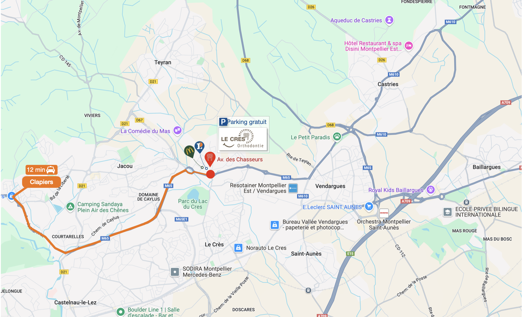 Votre Orthodontiste proche de Clapiers – Cabinet d’Orthodontie Le Crès Orthodontie – Dr Poitou Gladys