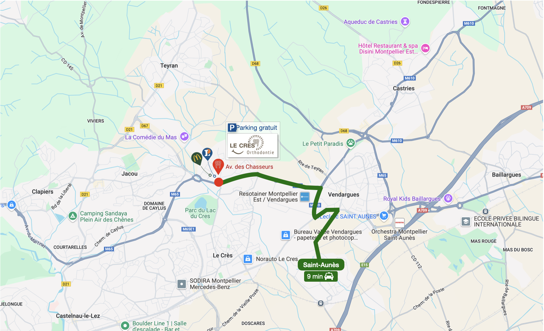 Votre Orthodontiste proche de Saint-Aunès – Cabinet d’Orthodontie Le Crès Orthodontie – Dr Poitou Gladys